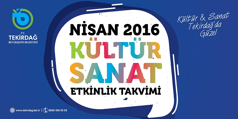 Nisan 2016 Etkinlik Kitapçığı