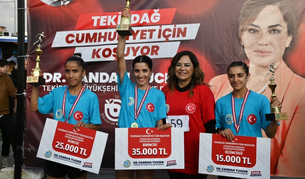 TEKİRDAĞ CUMHURİYET İÇİN KOŞTU