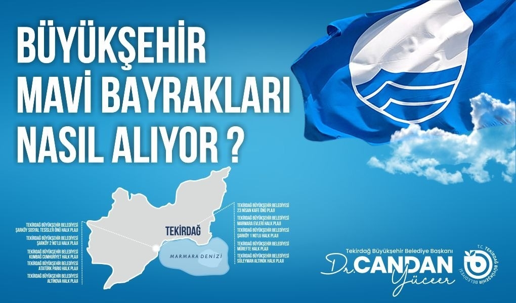 BÜYÜKŞEHİR'İN BAŞARI ÖYKÜSÜ: MAVİ BAYRAKLARI NASIL ALIYORUZ?