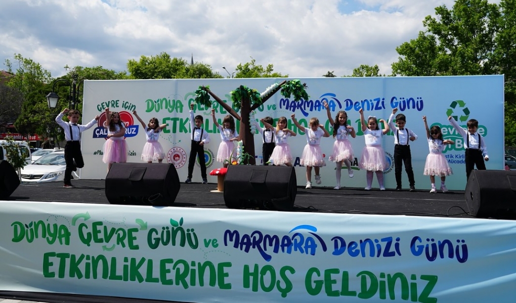 TEKİRDAĞ'DA DÜNYA ÇEVRE GÜNÜ VE MARMARA DENİZİ GÜNÜ COŞKUSU