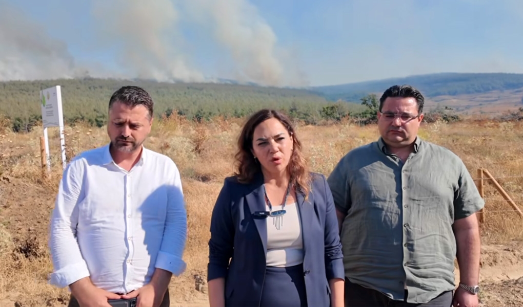 Candan Başkan'dan Şarköy'deki orman yangını için çağrı: 