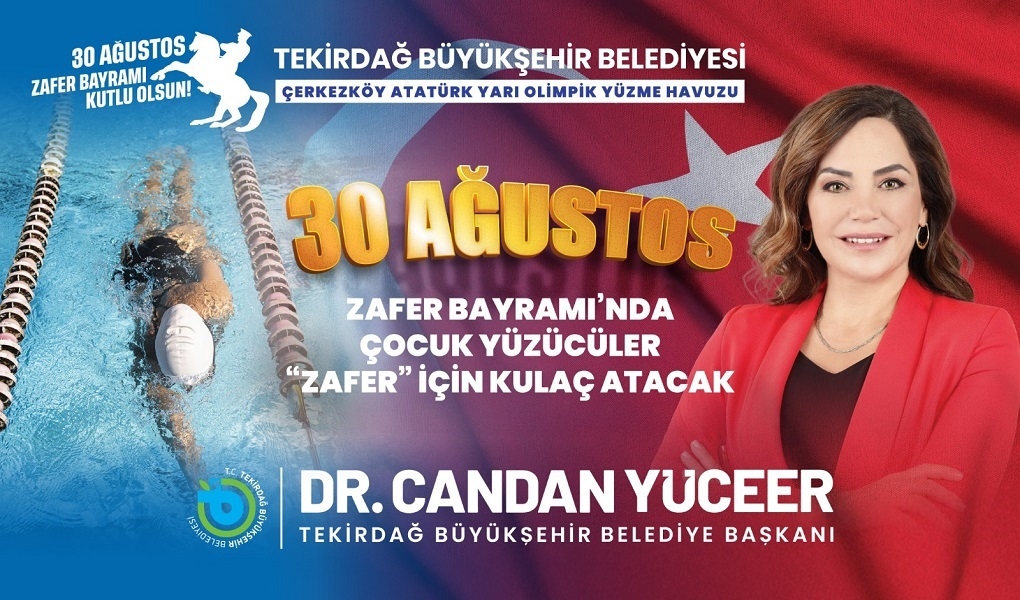30 AĞUSTOS ZAFER BAYRAMI'NDA ÇOCUK YÜZÜCÜLER 
