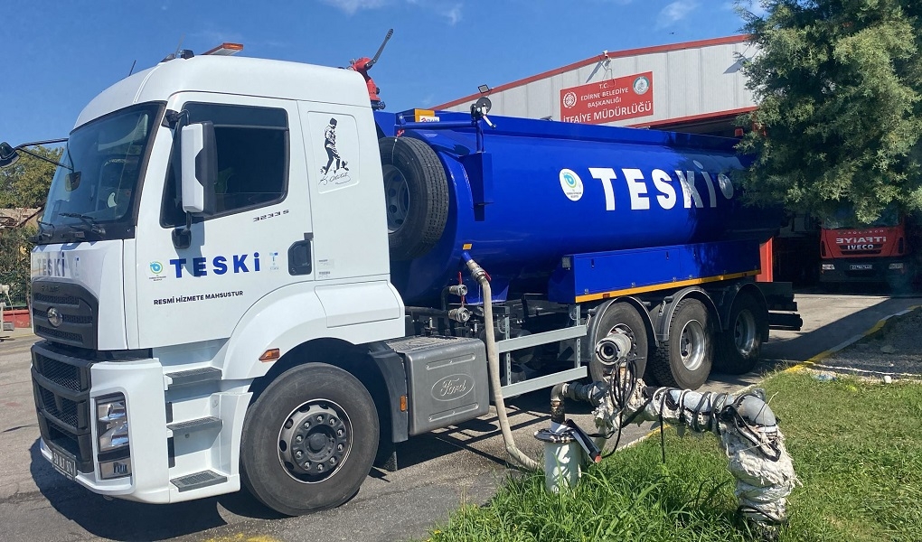 KURAKLIKLA MÜCADELEDE DAYANIŞMA ÖRNEĞİ: TESKİ'DEN EDİRNE'YE SU DESTEĞİ