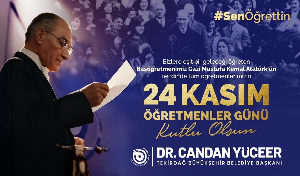 BÜYÜKŞEHRİN EMEKÇİLERİNDEN BAŞÖĞRETMEN ATATÜRK'E VEFA