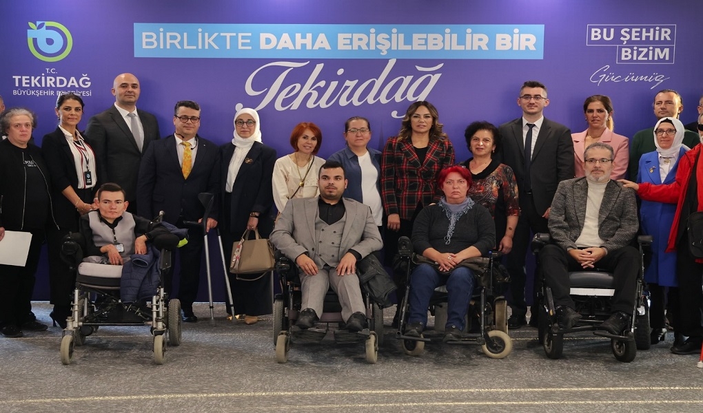TEKİRDAĞ'DA ENGELLERİ KALDIRAN BULUŞMA