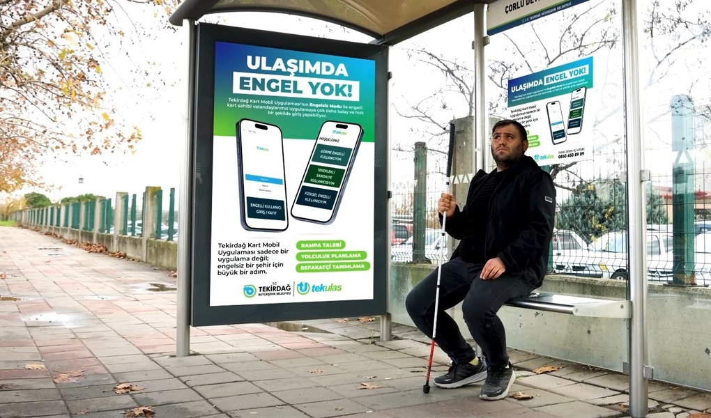 BÜYÜKŞEHİR'DEN ENGELLİLERE ÖZEL TEKNOLOJİ DESTEĞİ: ŞOFÖR VE YOLCU ARASINDA ANINDA İLETİŞİM