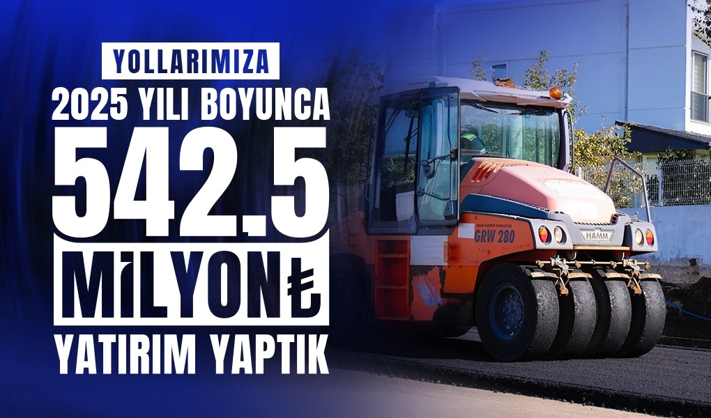 542,5 MİLYON TL'LİK DEV YATIRIMLA TEKİRDAĞ'IN YOLLARI GELECEĞE HAZIR!