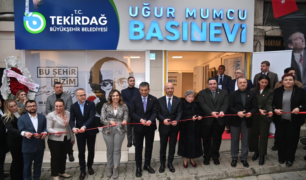 UĞUR MUMCU BASINEVİ AÇILDI