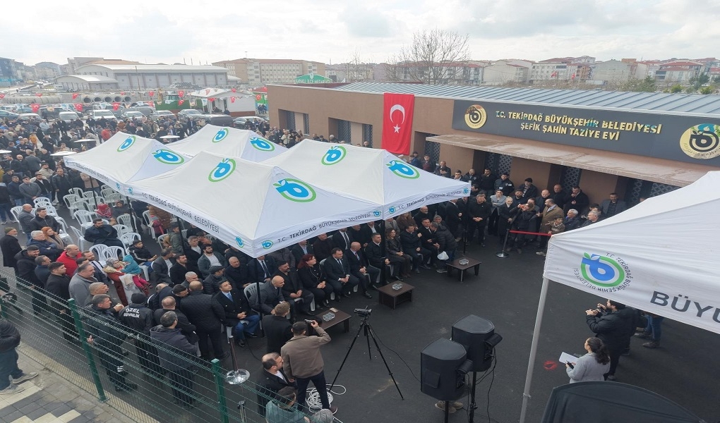 KAPAKLI'DA DAYANIŞMANIN ADRESİ ŞEFİK ŞAHİN TAZİYE EVİ AÇILDI