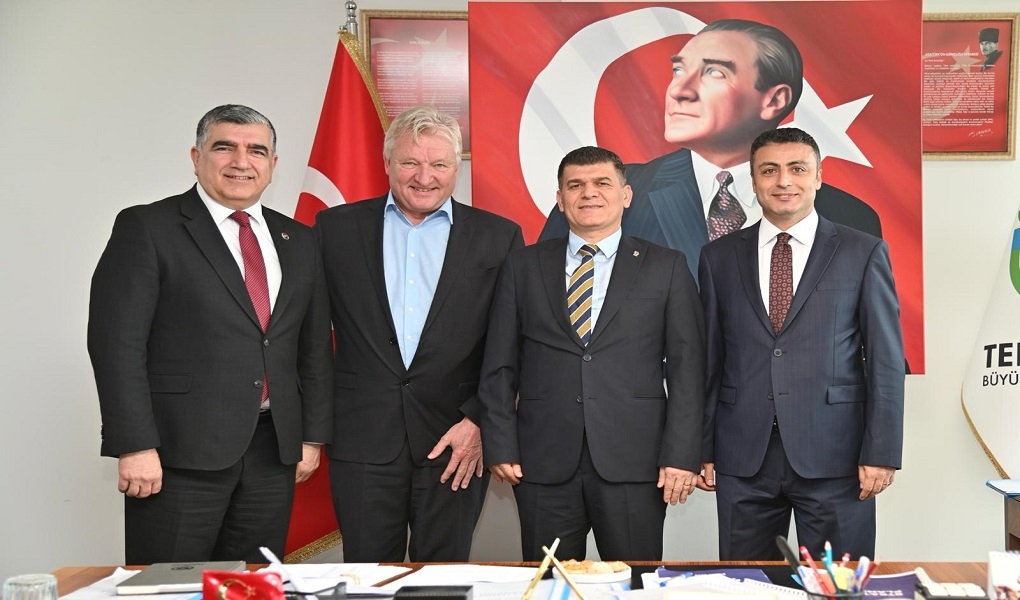 DANİMARKA İSTANBUL BAŞKONSOLOSU JACOB ANDERSEN'DEN TEKİRDAĞ BÜYÜKŞEHİR BELEDİYESİ'NE ZİYARET
