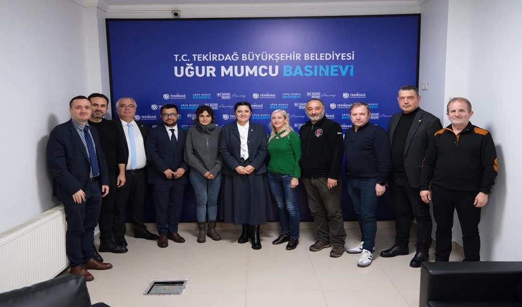 TEKİRDAĞ MİLLETVEKİLİ SELCAN TAŞÇI'DAN UĞUR MUMCU BASINEVİ'NE ZİYARET