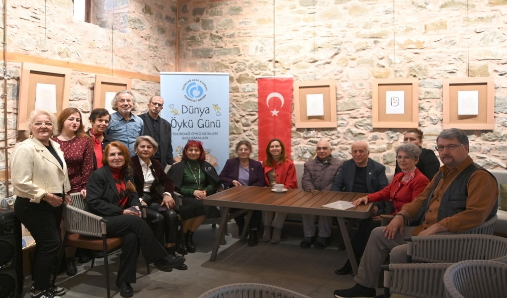 TEKİRDAĞ'DA DÜNYA ÖYKÜ GÜNÜ'YLE EDEBİYAT DOLU BULUŞMA