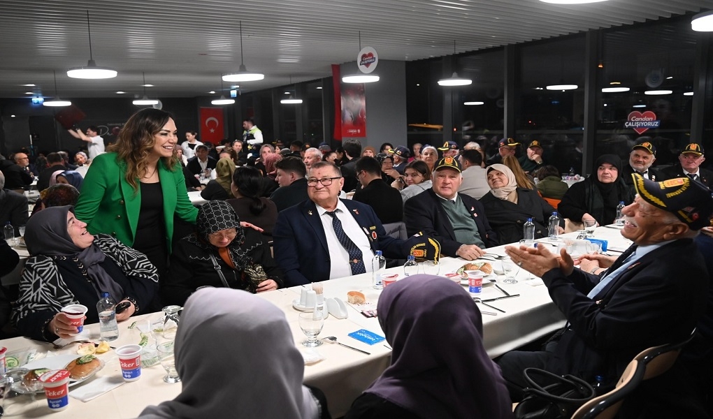 CANDAN BAŞKAN İLK İFTARDA ŞEHİT AİLELERİ VE GAZİLERLE BULUŞTU