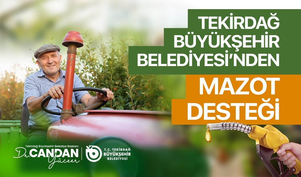BÜYÜKŞEHİR'DEN TARIMA GÜÇ ÜRETİCİYE DESTEK