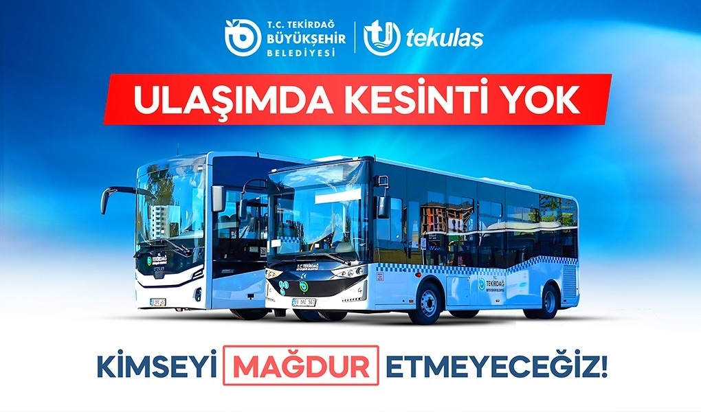 ULAŞIMDA KESİNTİ YOK: 26 NUMARALI HAT SARAY'A UZATILDI