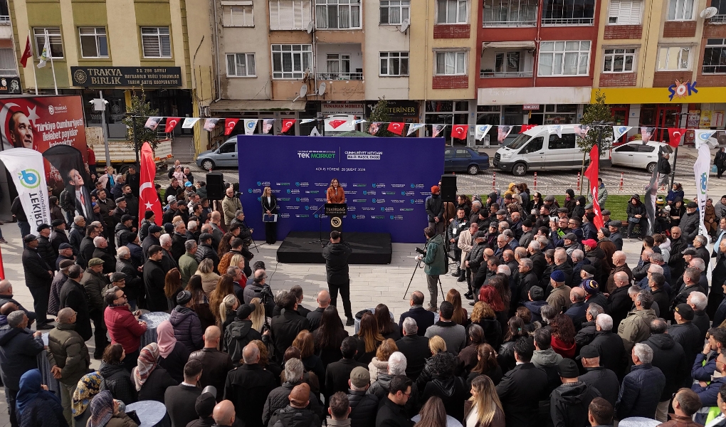 CANDAN BAŞKAN'DAN HAYRABOLU'YA ÇİFTE AÇILIŞ