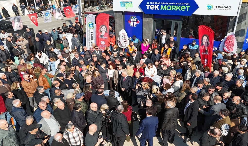 TEK MARKET DAYANIŞMA ZİNCİRİ ŞARKÖY'DE BÜYÜYOR