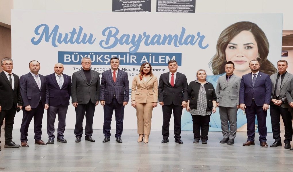 BÜYÜKŞEHİR AİLESİ BAYRAMLAŞTI