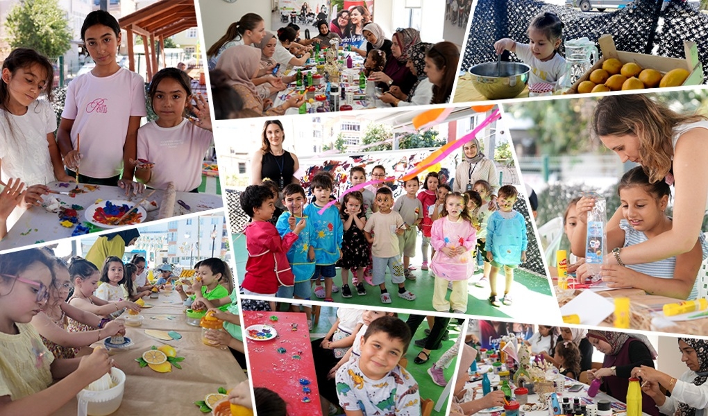 KAPAKLI SOSYAL YAŞAM MERKEZİ'NDE AĞUSTOS AYI RENGÂRENK GEÇTİ