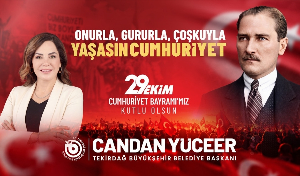 CANDAN BAŞKAN'DAN 29 EKİM CUMHURİYET BAYRAMI MESAJI